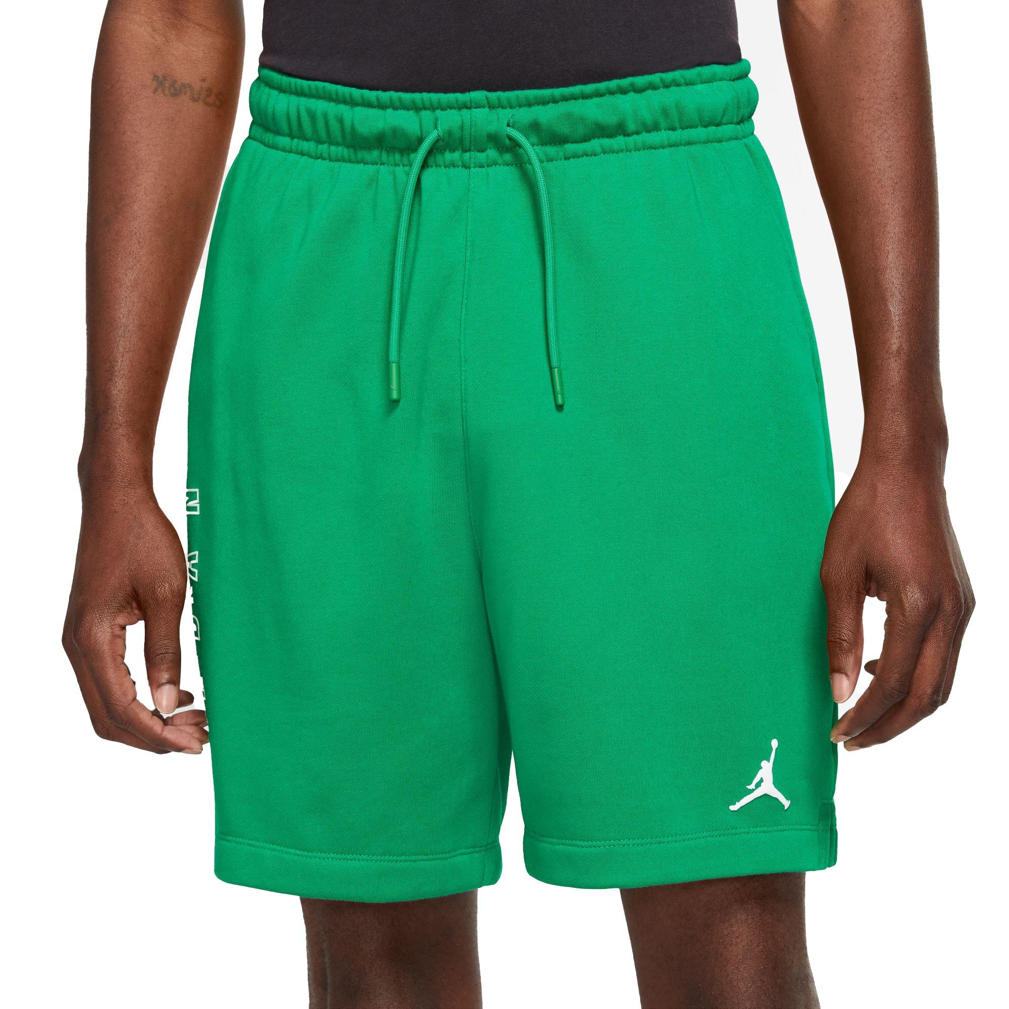 Green hot sale jordan shorts